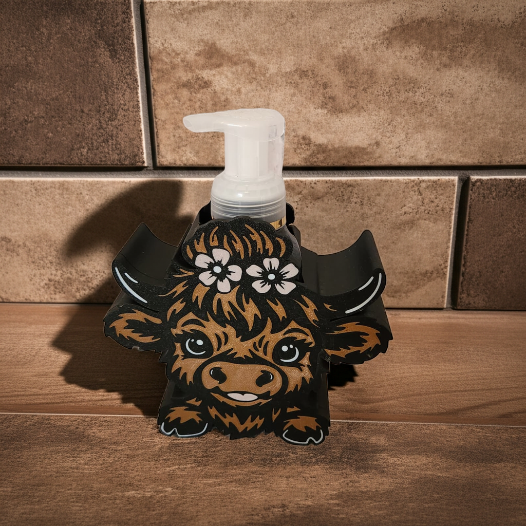 Highland Cow Soap Holder