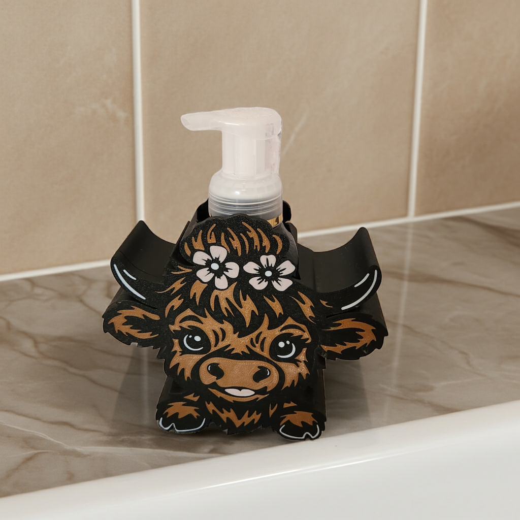 Highland Cow Soap Holder