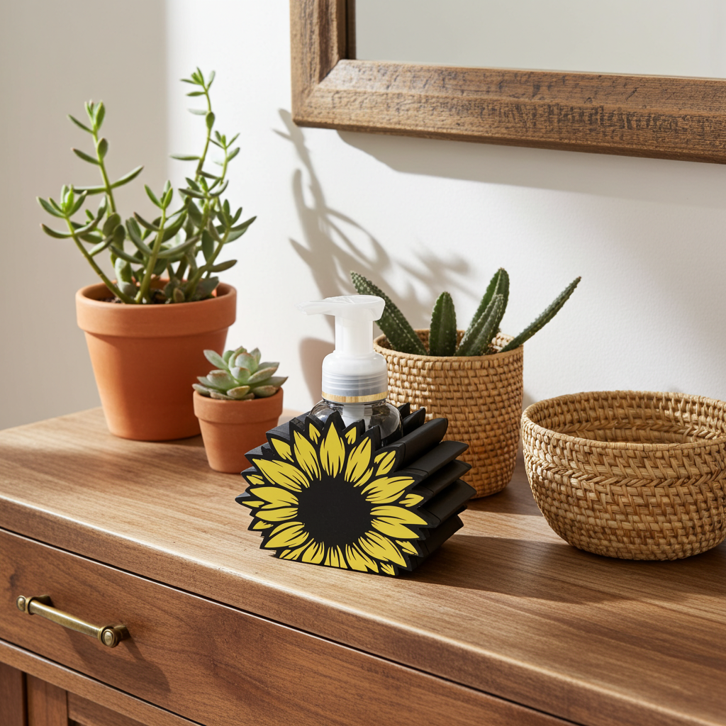 Sunflower Soap Holder